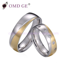 Omd Engagement Wedding Woman Man Jewelry Brass Ring